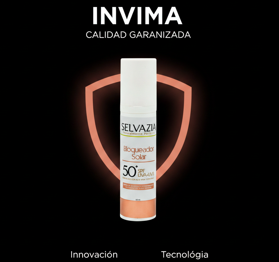 Bloqueador Solar SPF 50+ | Protege tu piel con toque seco y sin sensación grasa