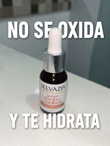 Sérum Vitamina C Estabilizada con Ácido Hialurónico | Hidrata y reduce las manchas en tu piel
