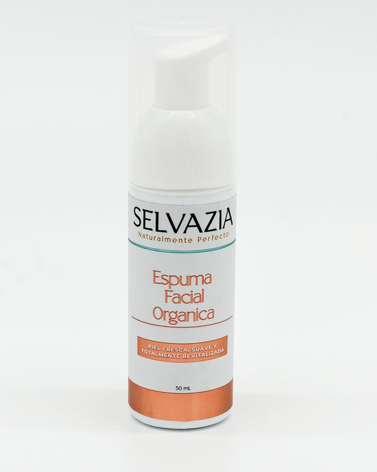 Espuma Facial Orgánica - Limpieza facial profunda sin maltratar tu piel
