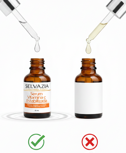 Sérum Vitamina C Estabilizada con Ácido Hialurónico | Hidrata y reduce las manchas en tu piel