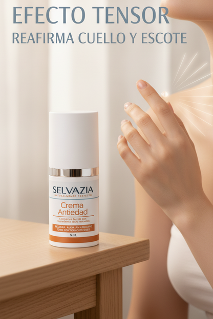 Crema Antiedad y Contorno de Ojos 15mL | Efecto Lifting -Reducción Líneas de expresión