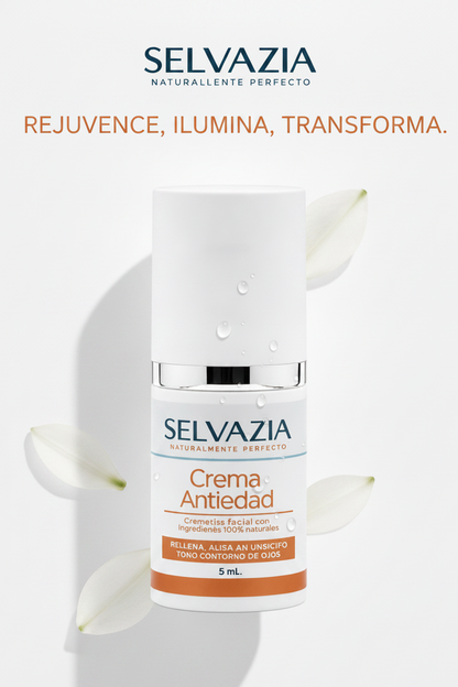 Crema Antiedad y Contorno de Ojos 15mL | Efecto Lifting -Reducción Líneas de expresión