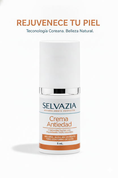 Crema Antiedad y Contorno de Ojos 15mL | Efecto Lifting -Reducción Líneas de expresión