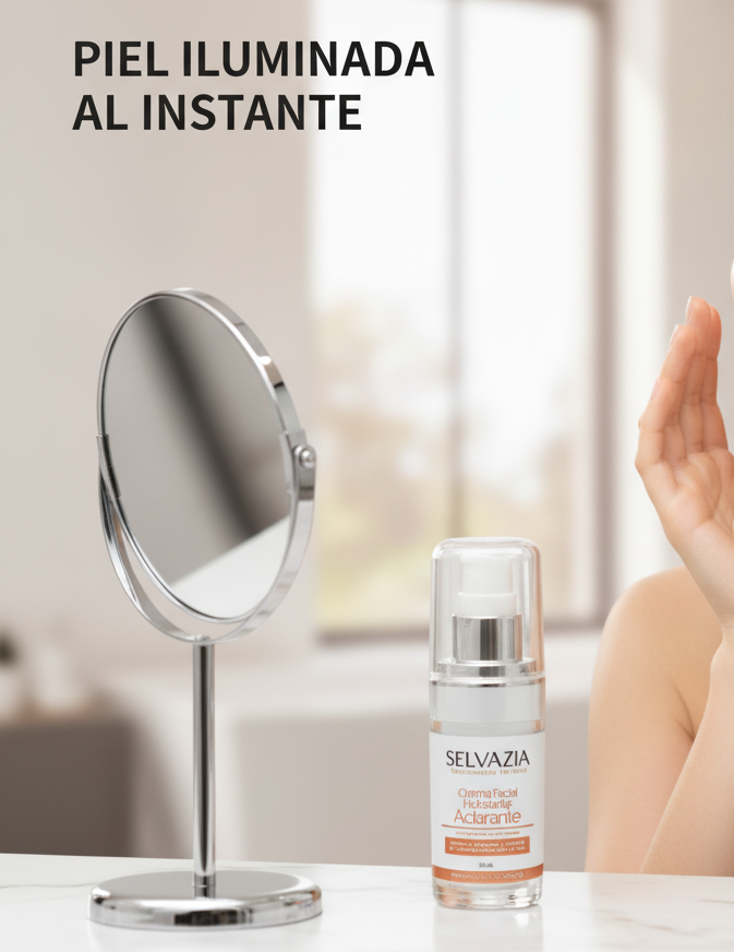 Crema Aclarante con Niacinamida + Extractos botánicos