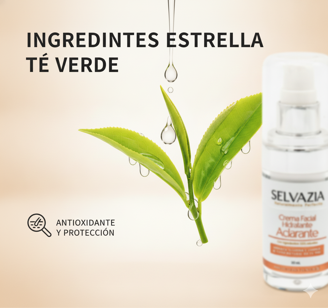 Crema Aclarante con Niacinamida + Extractos botánicos