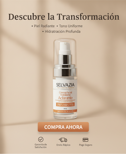 Crema Aclarante con Niacinamida + Extractos botánicos