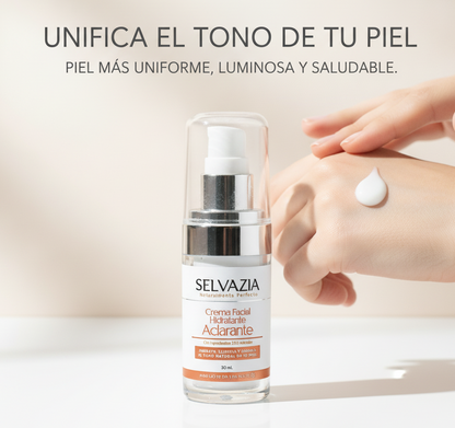 Crema Aclarante con Niacinamida + Extractos botánicos