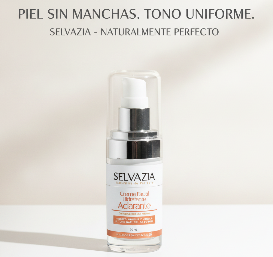 Crema Aclarante con Niacinamida + Extractos botánicos