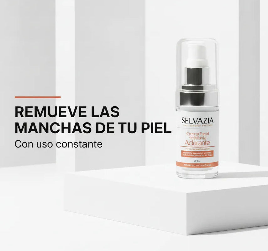 Crema Aclarante con Niacinamida y Extractos botánicos | Aclara, hidrata y reduce las manchas en tu piel