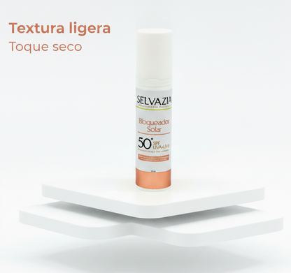 Bloqueador Solar SPF 50+ | Protege tu piel con toque seco y sin sensación grasa
