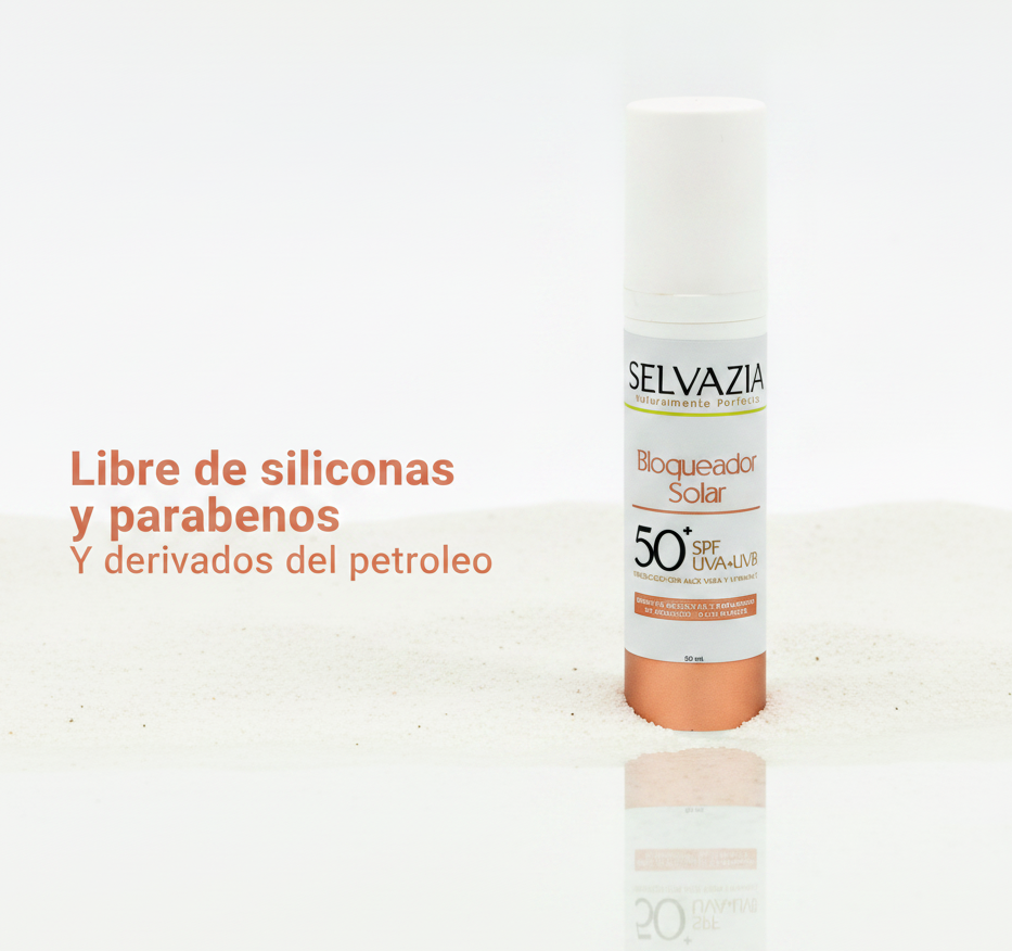 Bloqueador Solar SPF 50+ | Protege tu piel con toque seco y sin sensación grasa