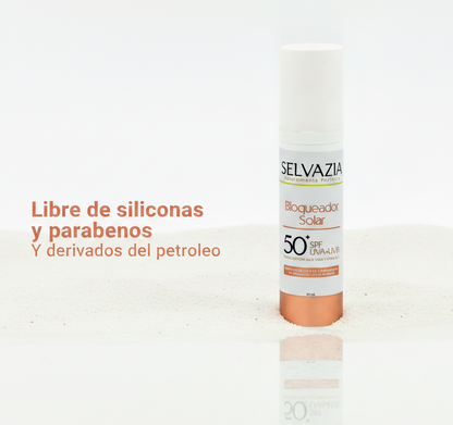 Bloqueador Solar SPF 50+ | Protege tu piel con toque seco y sin sensación grasa