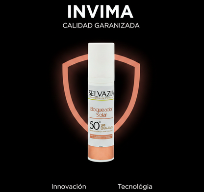 Bloqueador Solar SPF 50+ | Protege tu piel con toque seco y sin sensación grasa