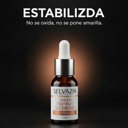 Sérum Vitamina C Estabilizada con Ácido Hialurónico | Hidrata y reduce las manchas en tu piel