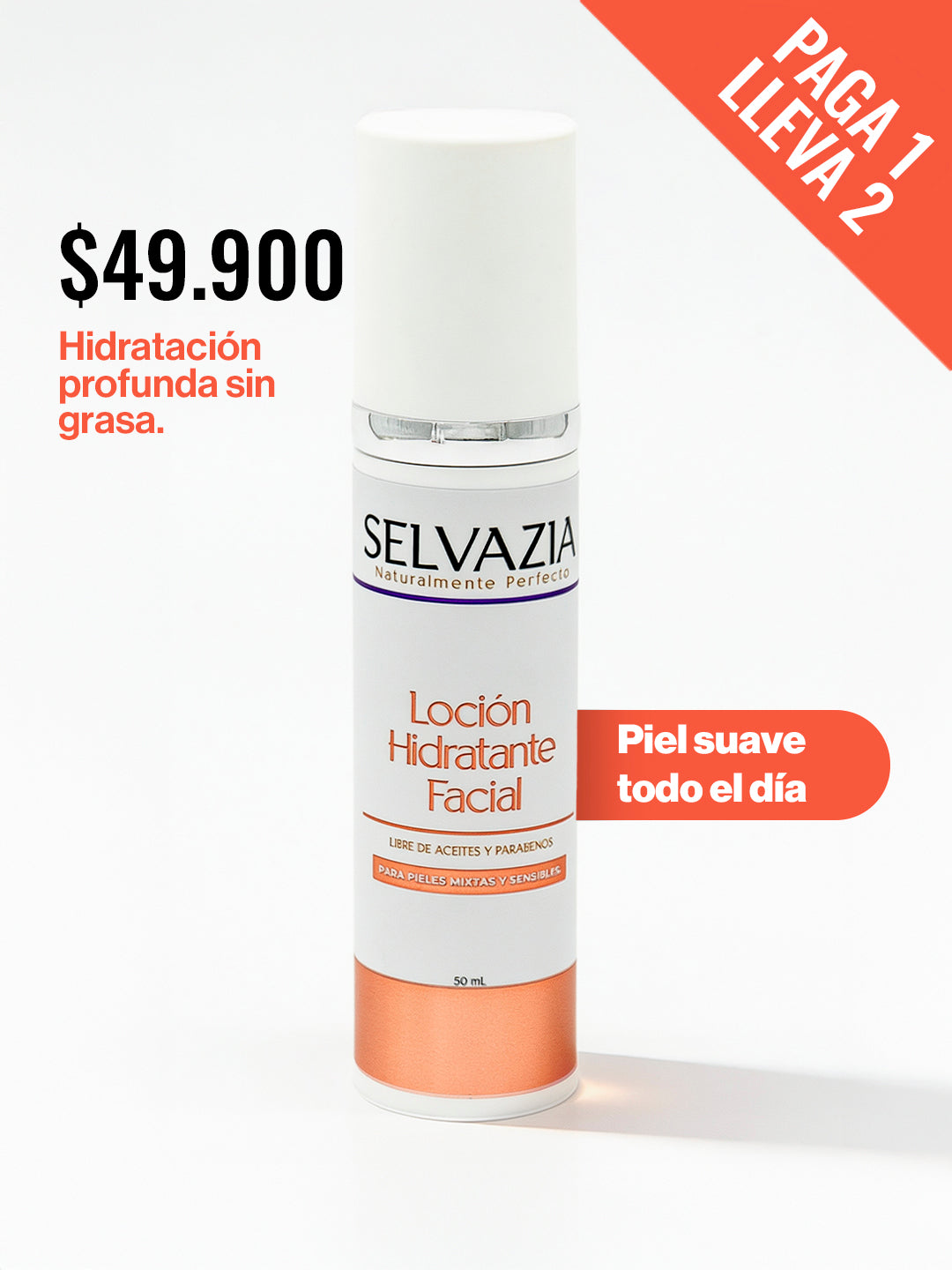Loción Facial Hidratante 60mL