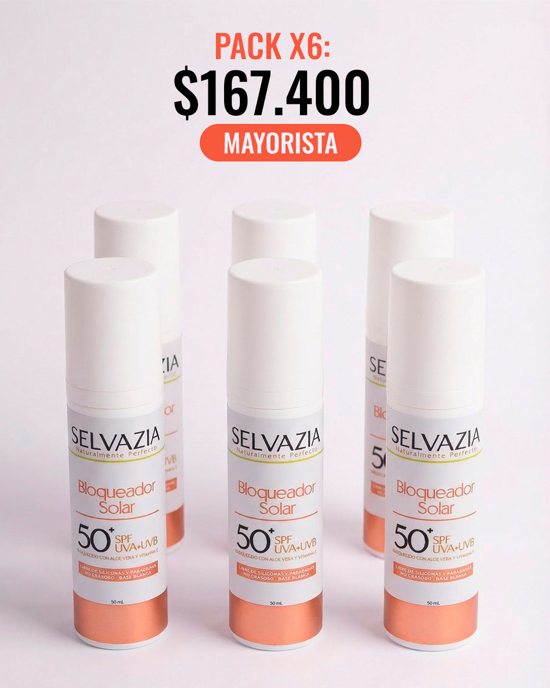 Serum de Vitamina C + Ácido Hialurónico (Pack x 6)